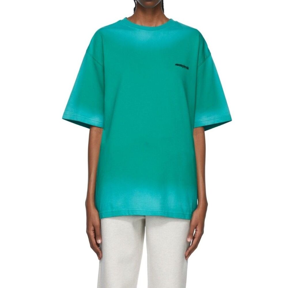 Ader Error Green Cotton T-shirt